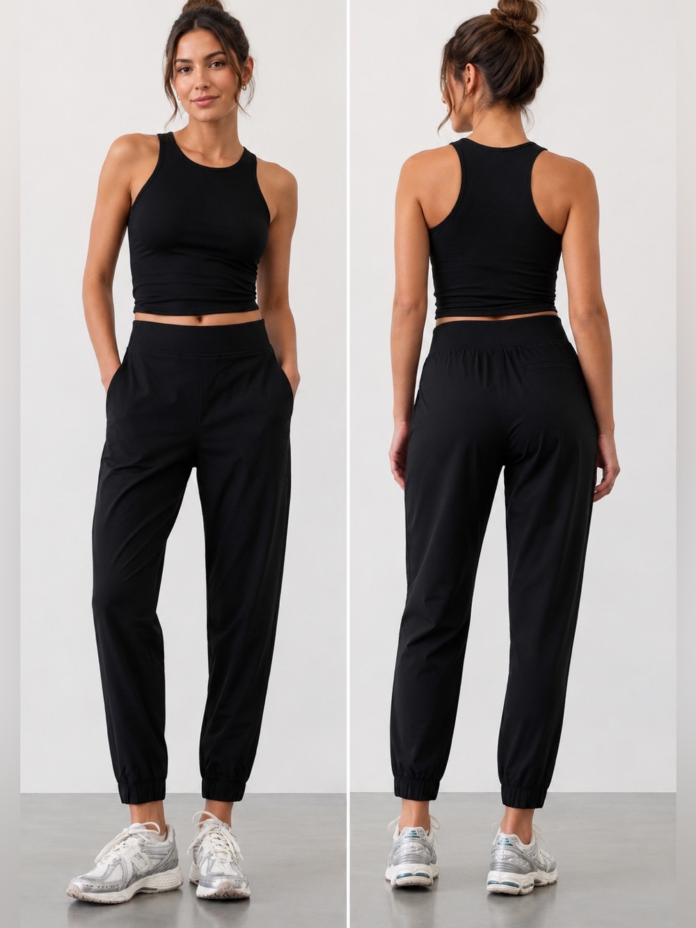 Athleta Black Brooklyn Mid Rise Jogger
